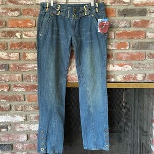 Vintage Apple Bottoms Embellished Jeans Women’s Size 11/12 (NWT)